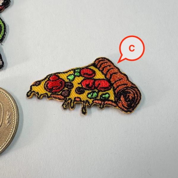 アイロン de ワッペン☆アップリケ フラダンス 落花生 ピザ 刺繍 ワッペンデコ リメイク 手作り ハンドメイド | 4枚目